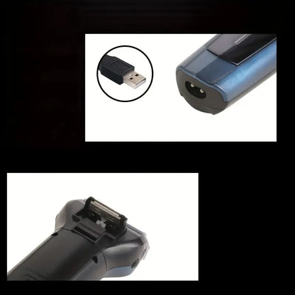 Kemei 3-in-1 Professional Hair Clipper & Trimmer Kit - Precision Length Settings for All-Over Grooming