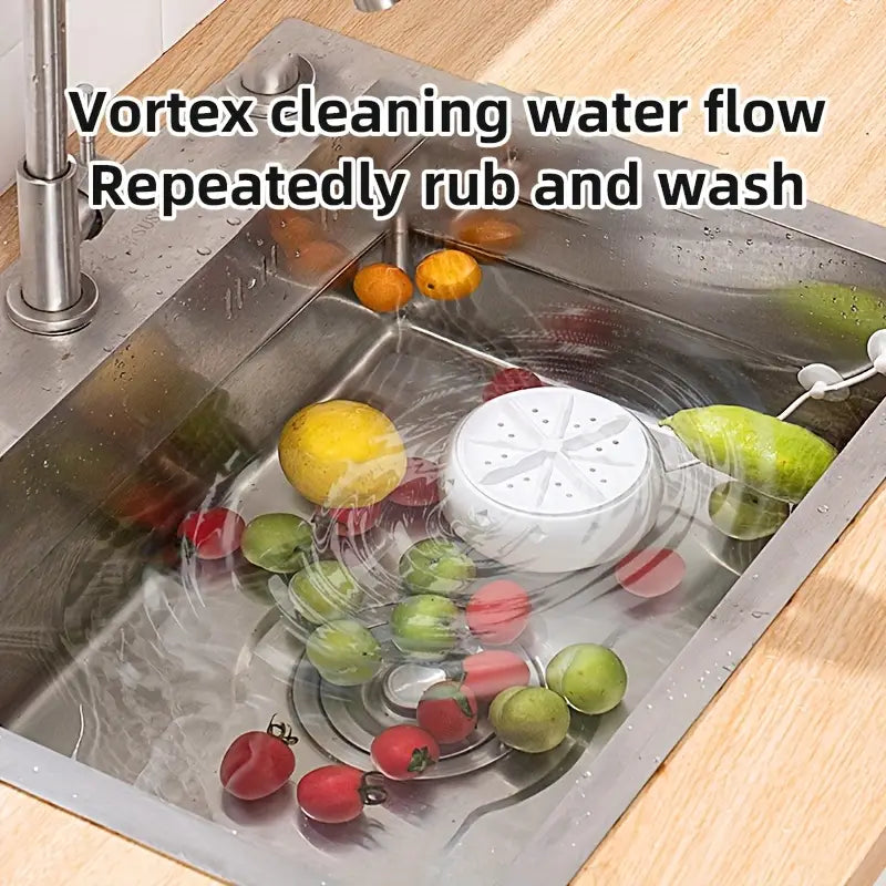 Portable Turbo Washing Machine, USB-Powered Mini Washer for Travel & Home - Fast Clean for Socks, Underwear, and Small Items