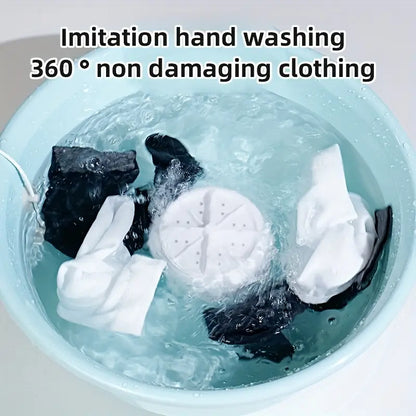 Portable Turbo Washing Machine, USB-Powered Mini Washer for Travel & Home - Fast Clean for Socks, Underwear, and Small Items